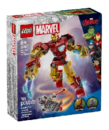 LEGO Iron Man Mech vs. Ultron set