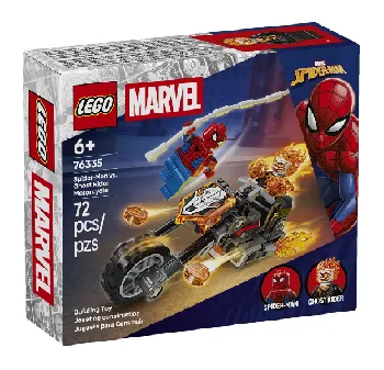 LEGO Spider-Man vs. Ghost Rider Motorcycle set