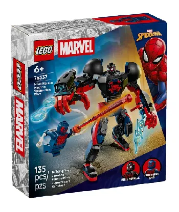 LEGO Miles Morales Mech vs. Spider-Man 2099 set