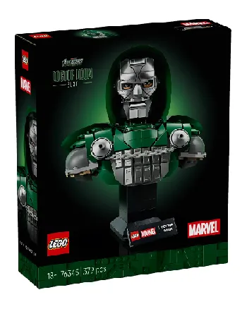 LEGO Doctor Doom Bust set