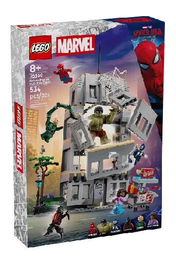 LEGO Spider-Man vs. Hulk Epic Clash set