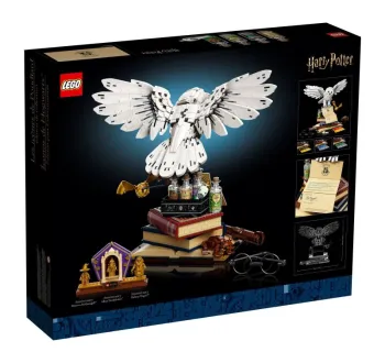 Back of LEGO Hogwarts Icons Collectors' Edition set box