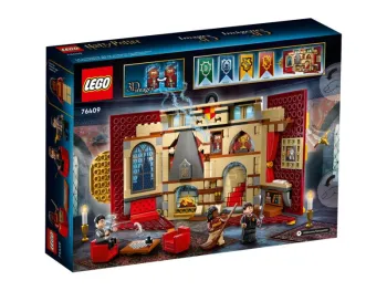 Back of LEGO Gryffindor House Banner set box