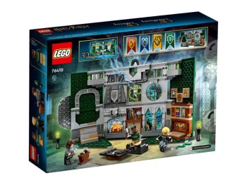 Back of LEGO Slytherin House Banner set box