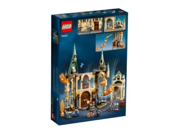 Back of LEGO Hogwarts: Room of Requirement set box