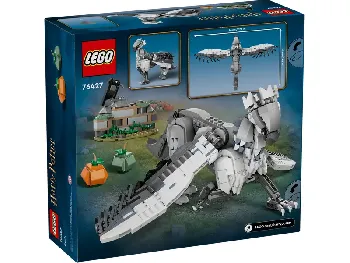 Back of LEGO Buckbeak  set box