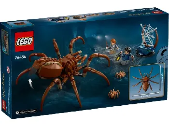 Back of LEGO Aragog in the Forbidden Forest  set box