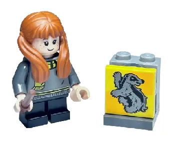 LEGO Advent Calendar 2024, Harry Potter (Day 9) - Susan Bones and Hufflepuff Tile set