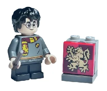 LEGO Advent Calendar 2024, Harry Potter (Day 1) - Harry Potter and Gryffindor Tile set