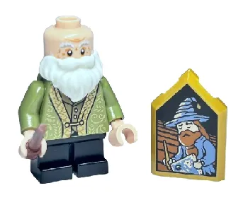 LEGO Advent Calendar 2024, Harry Potter (Day 19) - Professor Flitwick and 1 Random Collectible Portrait set