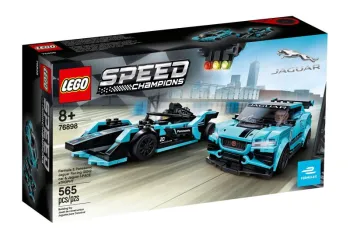 LEGO Formula E Panasonic Jaguar Racing GEN2 car & Jaguar I-PACE eTROPHY set