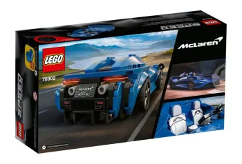 Back of LEGO McLaren Elva set box