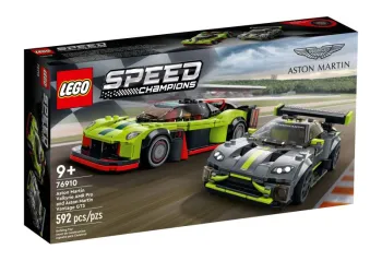 LEGO Aston Martin Valkyrie AMR Pro and Aston Martin Vantage GT3 set