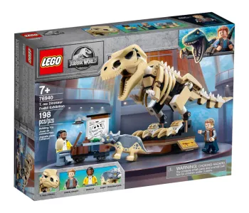LEGO T. rex Dinosaur Fossil Exhibition set