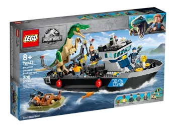 LEGO Baryonyx Dinosaur Boat Escape set