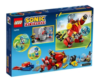 Back of LEGO Sonic vs. Dr. Eggman's Death Egg Robot set box