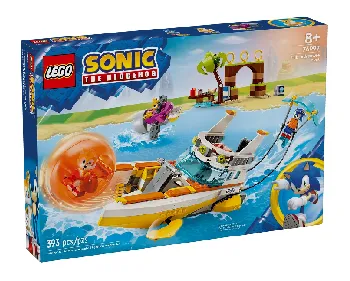 LEGO Tails' Adventure Boat set box