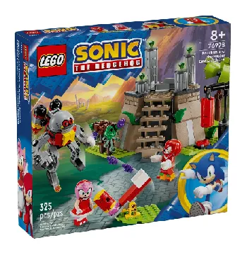 LEGO Knuckles and the Master Emerald Shrine set box