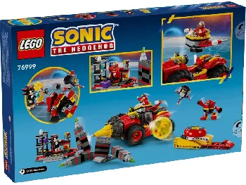 Back of LEGO Super Sonic vs. Egg Drillster set box