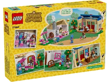 Back of LEGO Nook's Cranny & Rosie's House set box