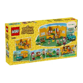 Back of LEGO Leif's Caravan & Garden Shop set box