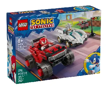 LEGO Silver's Car vs. Knuckles' Monster Truck set