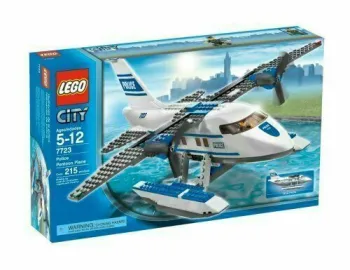 LEGO Police Pontoon Plane set