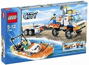 LEGO Coast Guard Truck with Speed Boat set