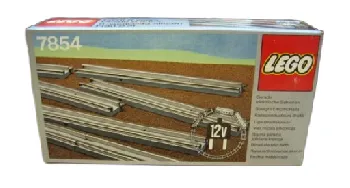 LEGO 8 Straight Electric Rails Gray 12v set