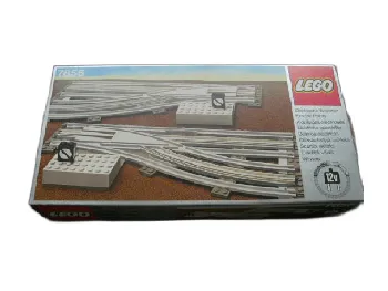 LEGO Left and Right Manual Points with Electric Rails set box