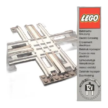 LEGO Crossing, Electric Rails Gray 12v set