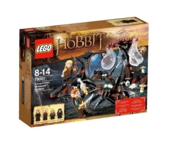 LEGO Escape from Mirkwood Spiders set