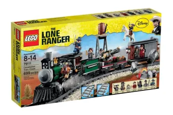 LEGO Constitution Train Chase set