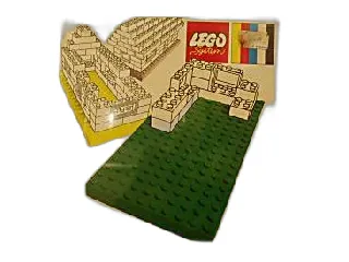 LEGO Baseplates, Green and Yellow set