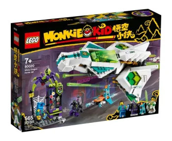 LEGO White Dragon Horse Jet set