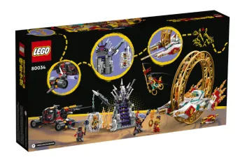 Back of LEGO Nezha's Fire Ring set box