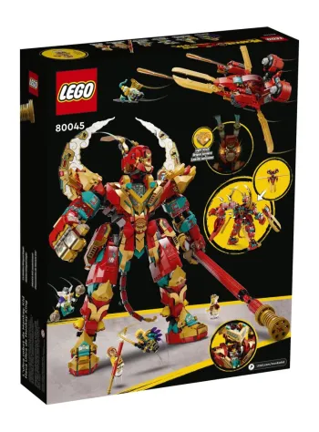 Back of LEGO Monkey King Ultra Mech set box