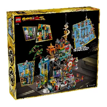 Back of LEGO Megapolis City set box