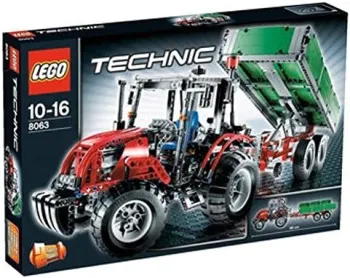 LEGO Tractor with Trailer set