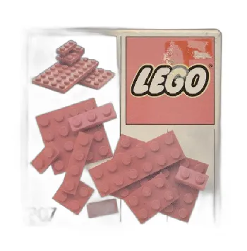 LEGO Extra Plates Red set