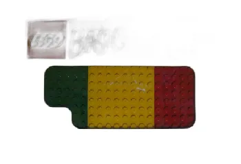 LEGO Baseplates, Green, Red and Yellow set