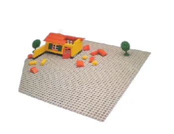 LEGO Baseplate, Gray set