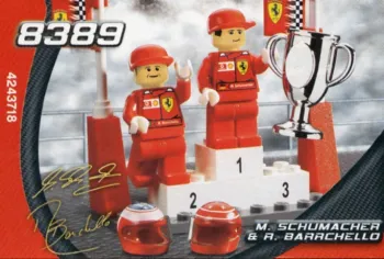 LEGO M. Schumacher and R. Barrichello set