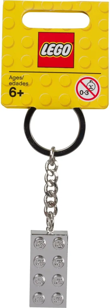 LEGO Metalized 2x4 Key Chain set box