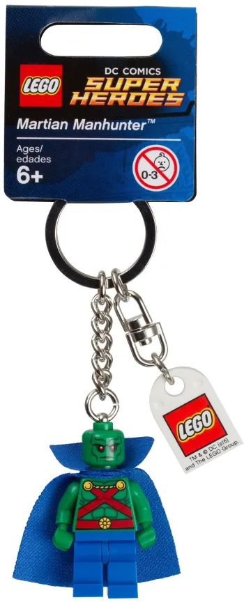 LEGO Martian Manhunter Key Chain set box