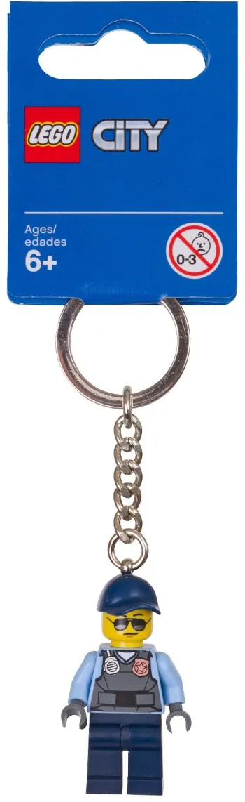 LEGO Prison Guard Key Chain set box