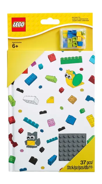 LEGO Notebook with Studs set