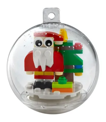 LEGO Christmas Ornament Santa set