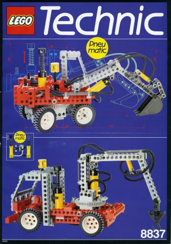 LEGO Pneumatic Excavator set