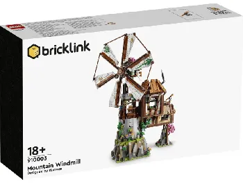 LEGO Mountain Windmill set